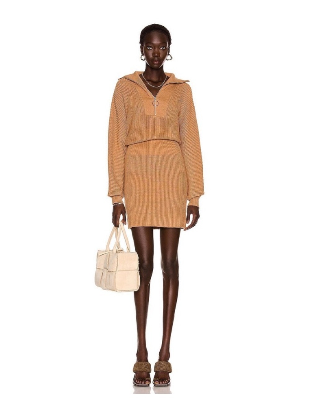 STAUD KIRBY SWEATER DRESS